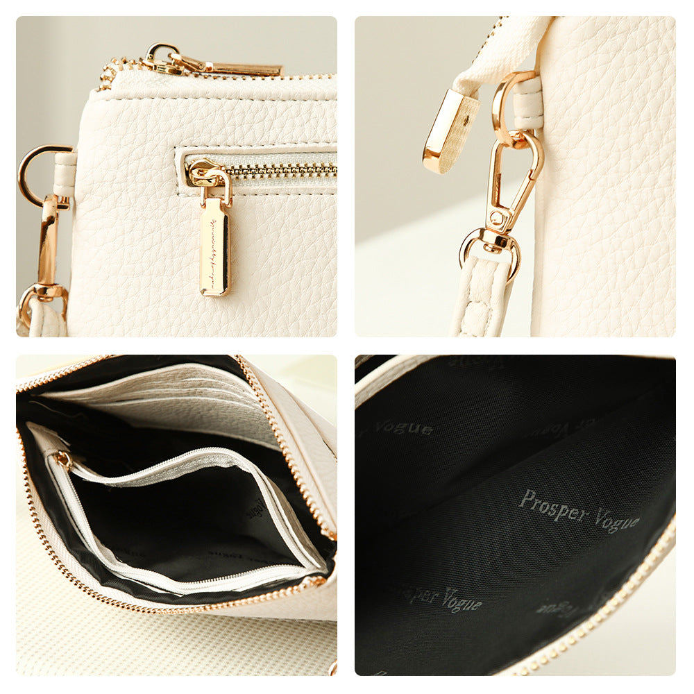 Fashion Beautiful Women's Simple Mobile Portable Shoulder Bags