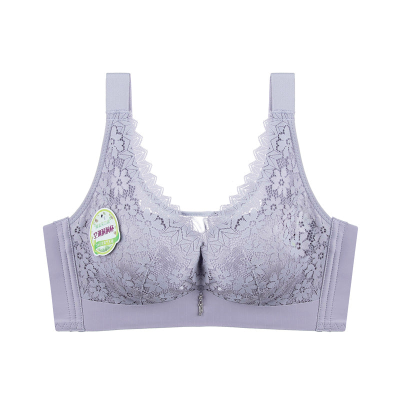 Top Full Coverage Breast Holding Adjustable Thin Bras