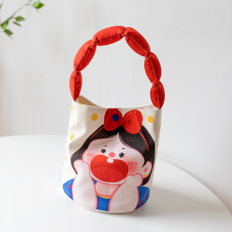 Comfortable Underarm Cute Cartoon Design Cloth Bags