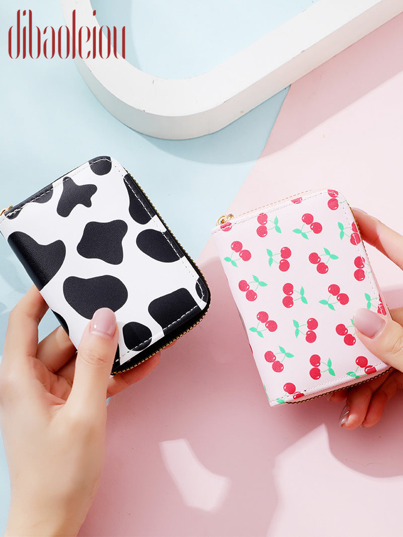 Women's Large Capacity Exquisite Zipper For Card Holder