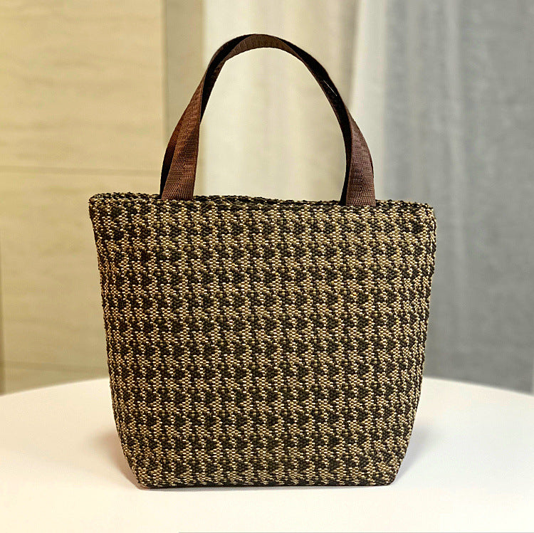 Women's Korean Style Letters Wash Mummy Lunch Cosmetic Bags