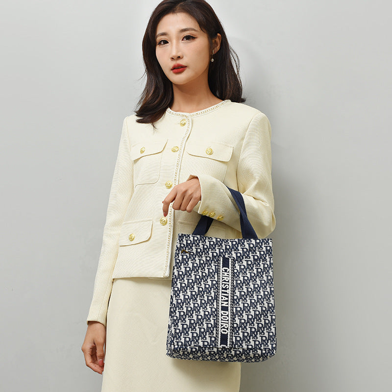 Style Lunch Box Family Meal Canvas Handbags