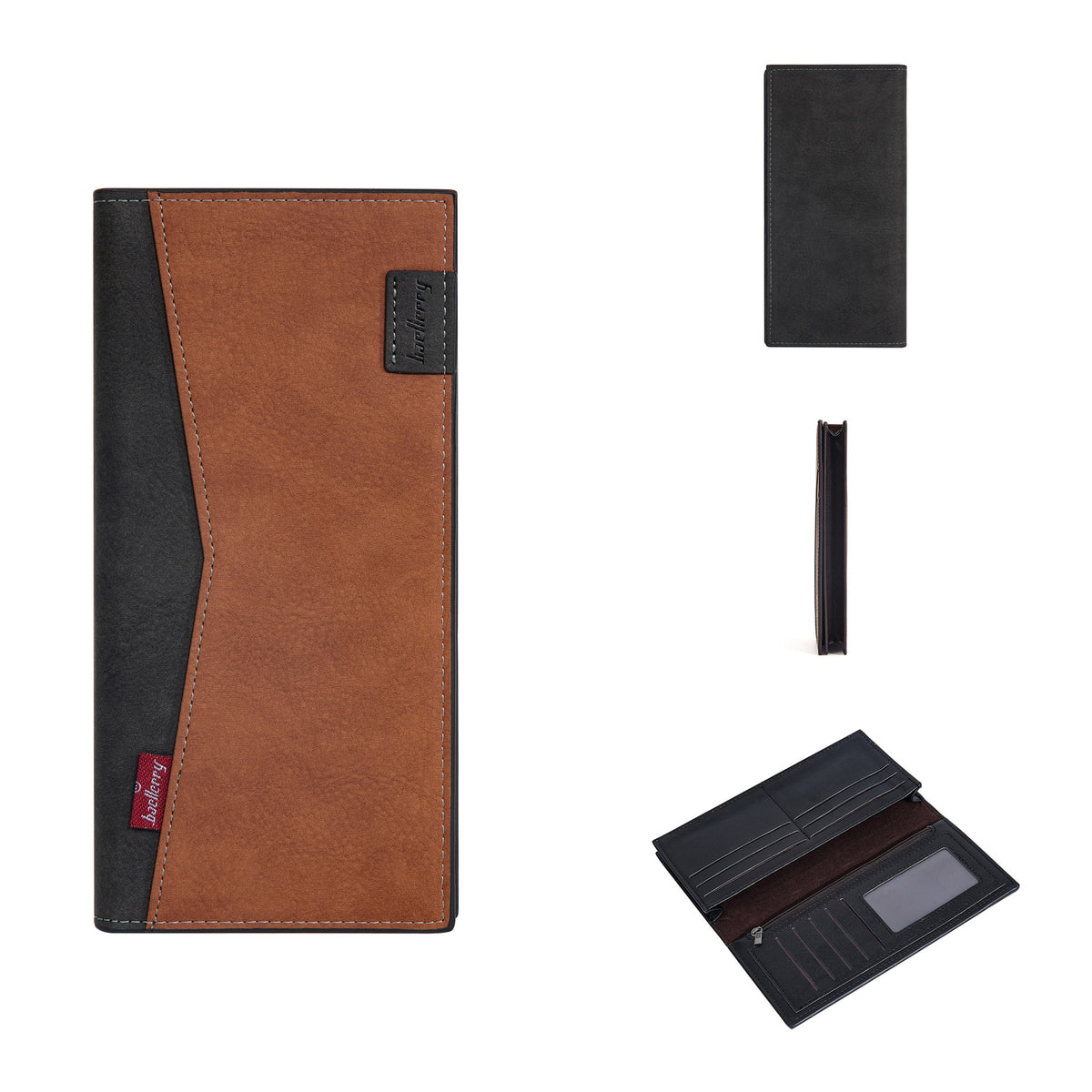 Men's Business Retro Multi Slots Thin Section Men's Wallet