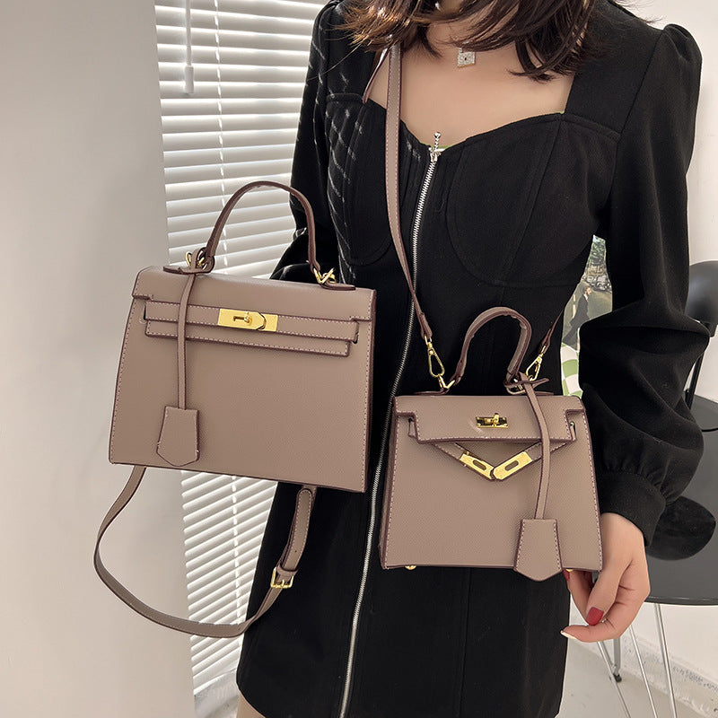 Women's Fashion Palm Print Portable Kelly Simple Women's Messenger Bag