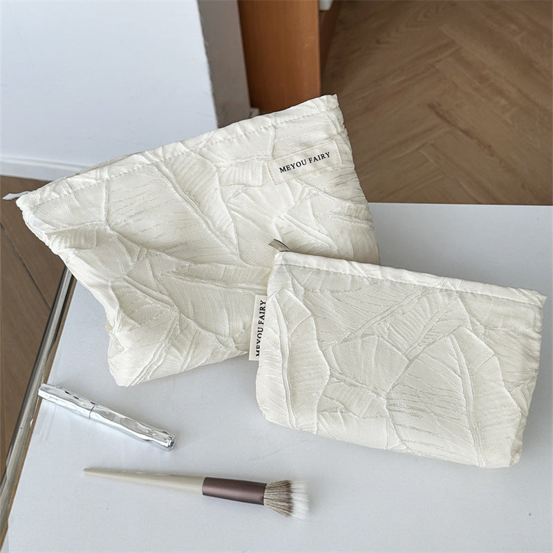 Large Capacity Leaves Liner Out Storage Portable Toiletry Bags