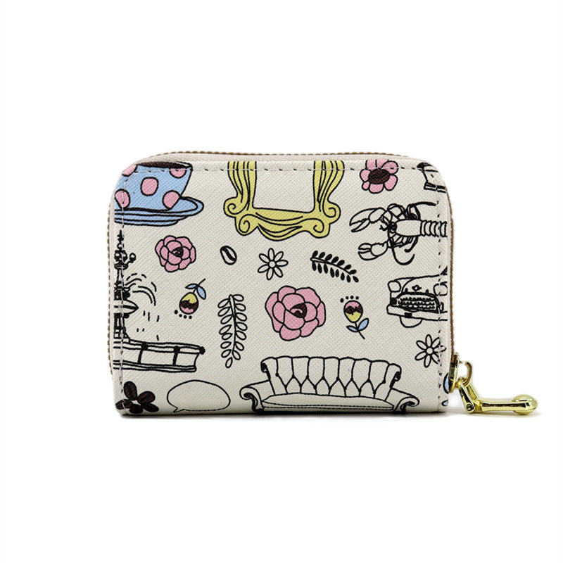 Women's Expanding Korean Multiple Slots Large Capacity Sleeve Purses