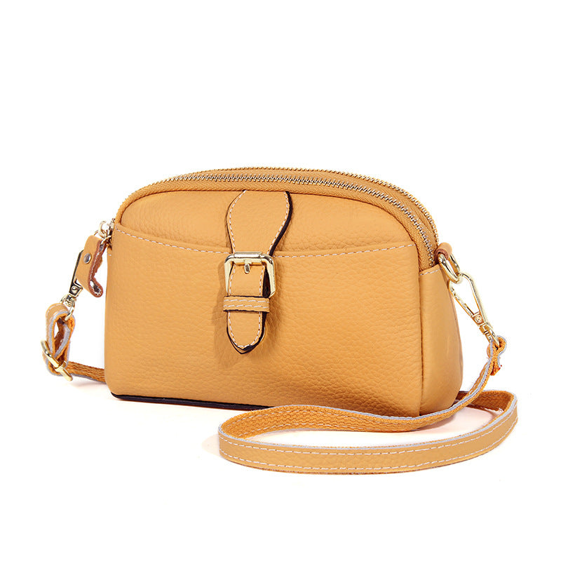Women's First Layer Cowhide Summer Large Capacity High-grade Shoulder Bags