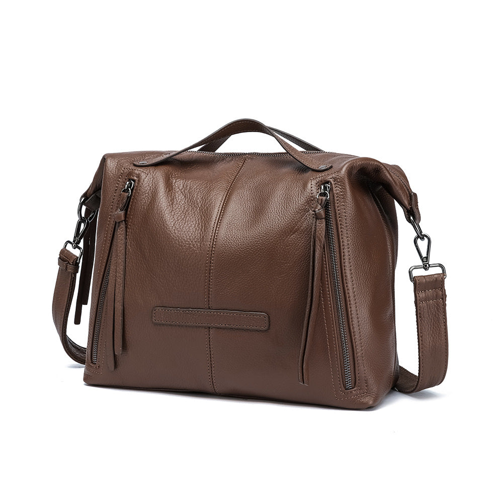 Women's High-grade Large Capacity Stylish Simple Versatile Autumn Pillow Light Bags