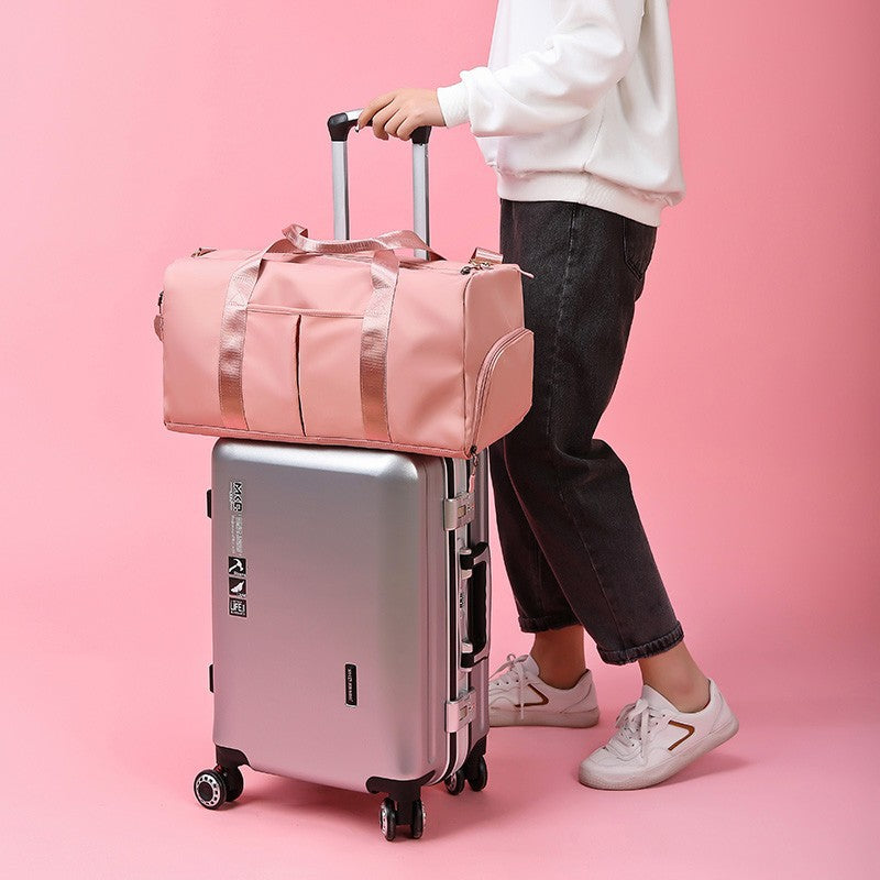 Dry Wet Separation Short Trip With Shoe Position Gym Bags