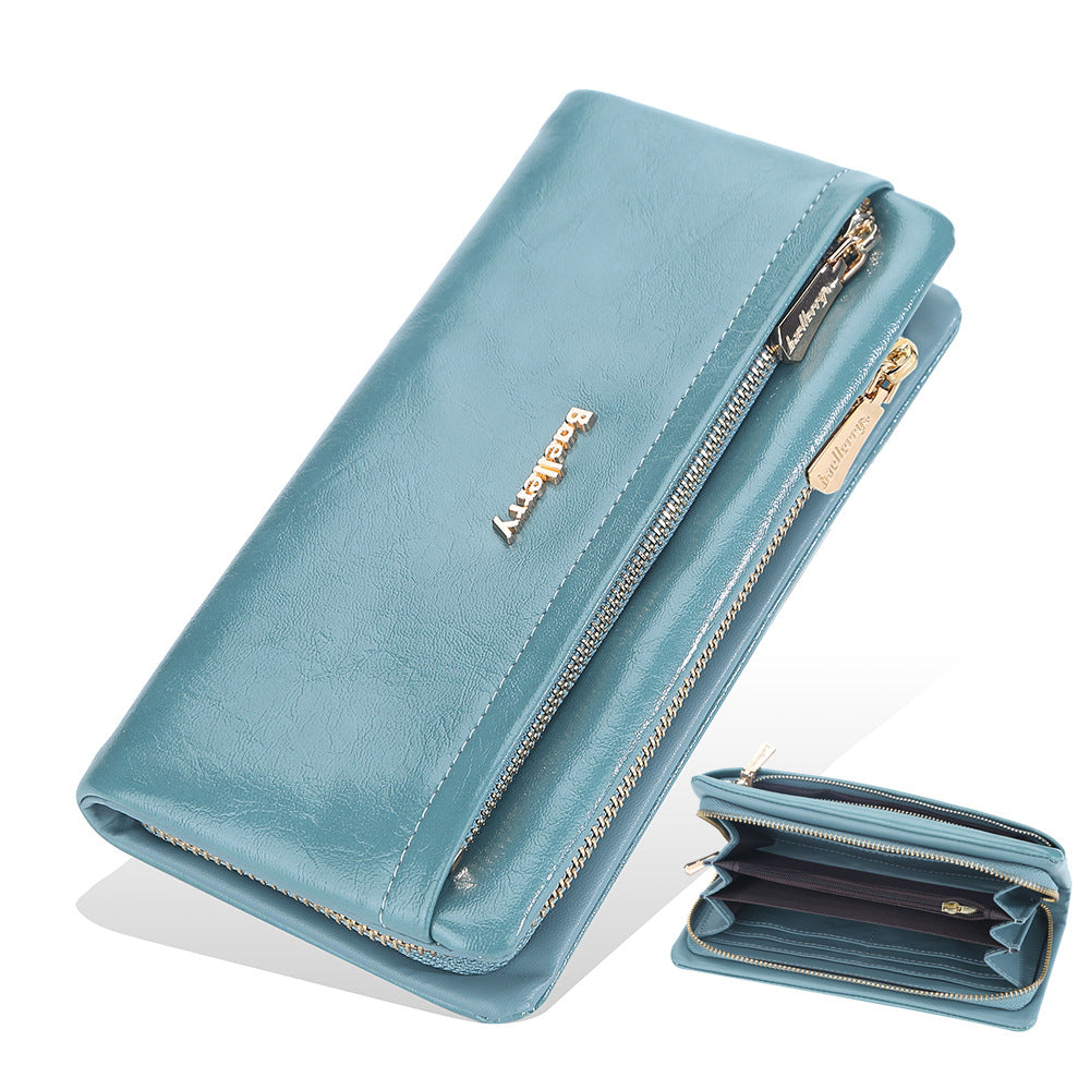 Women's Long Korean Clutch Fashionable Mobile Ladies Wallets