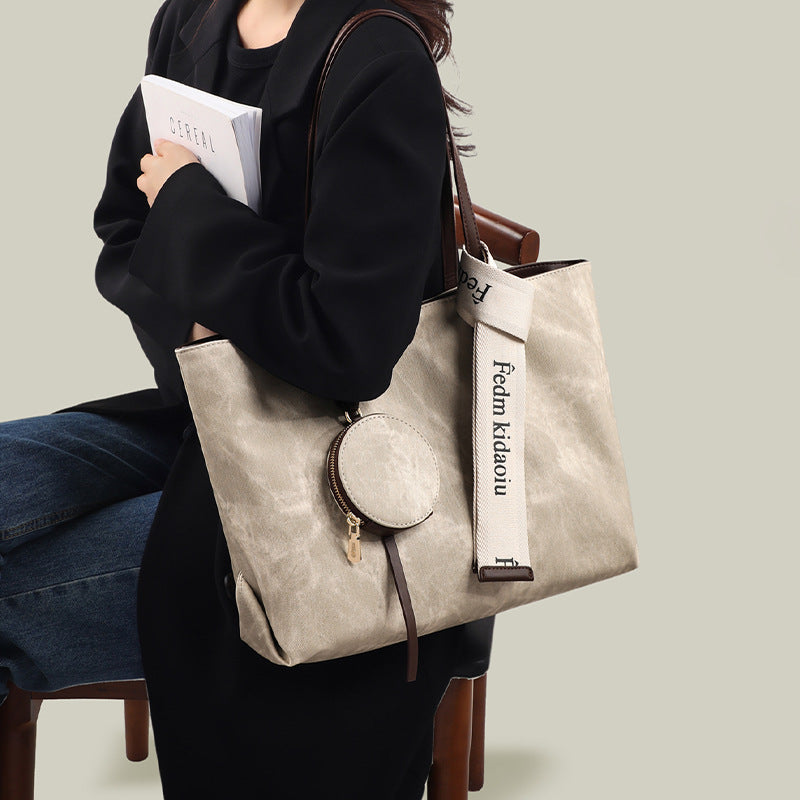 Women's Large Capacity College Commute Underarm Women's Shoulder Bag