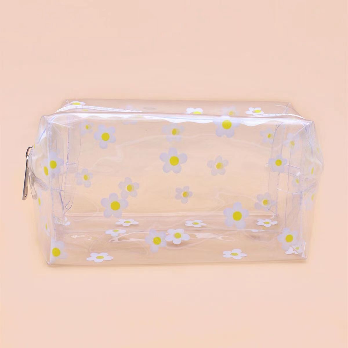 Women's Printed Fruit Cute Transparent Portable Storage Cosmetic Bags