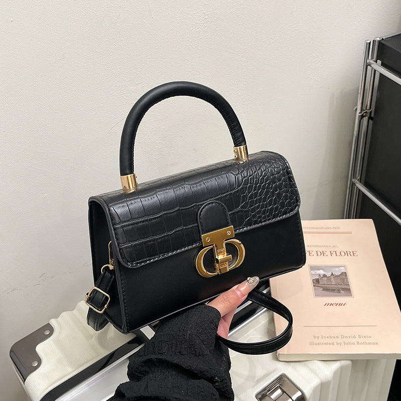 Women's Fashionable Stylish Fashion Summer Crocodile Pattern Portable Bags