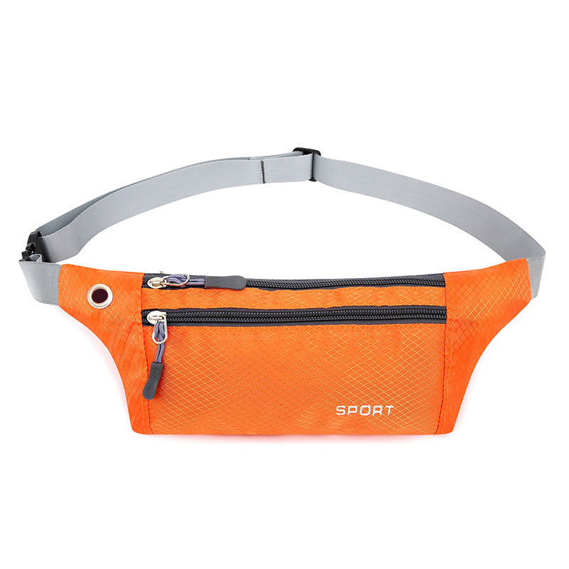 Fashion Running Leisure Invisible Sport Plaid Bags