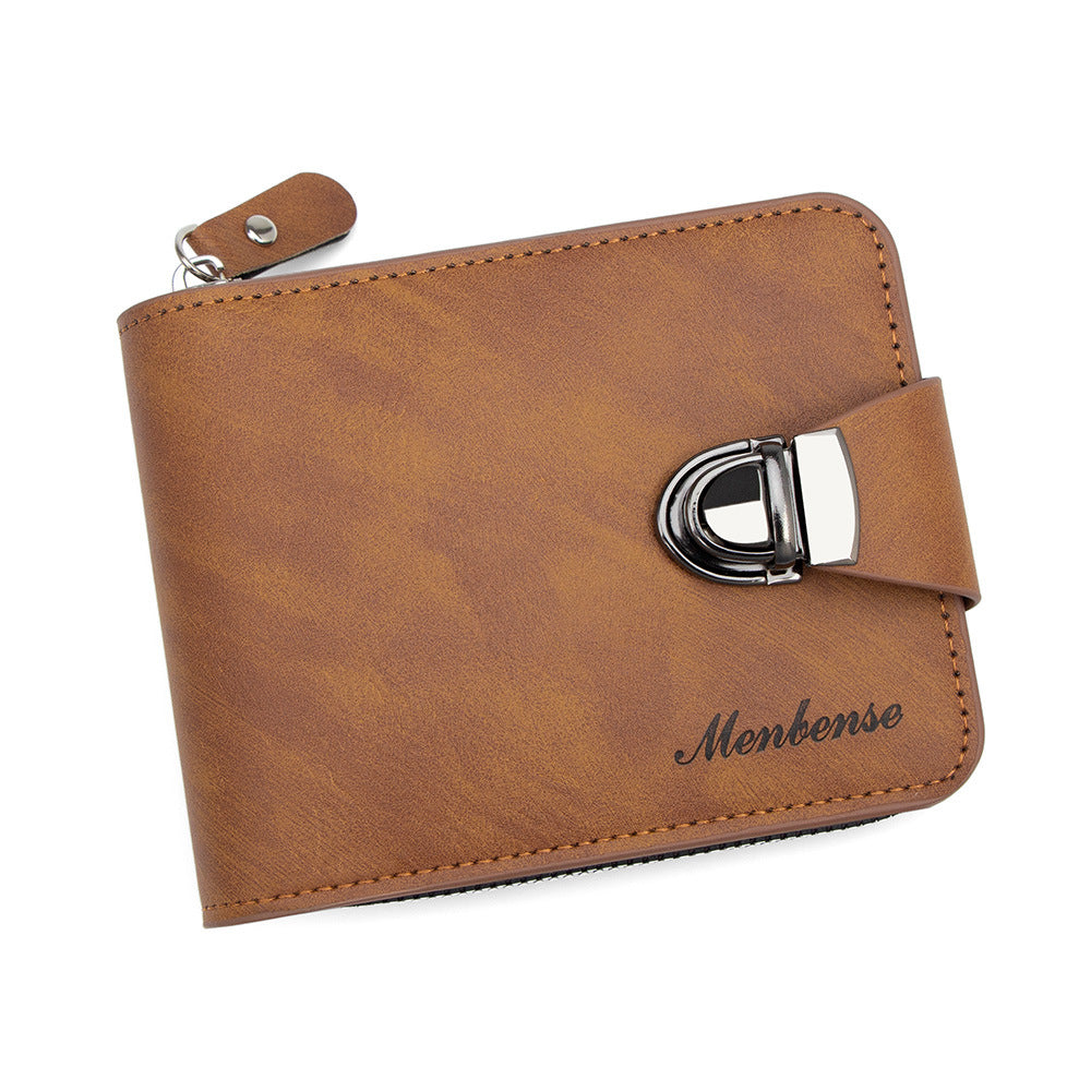 Men's Fashion Twist Short Loose-leaf Chain Hinge Bags
