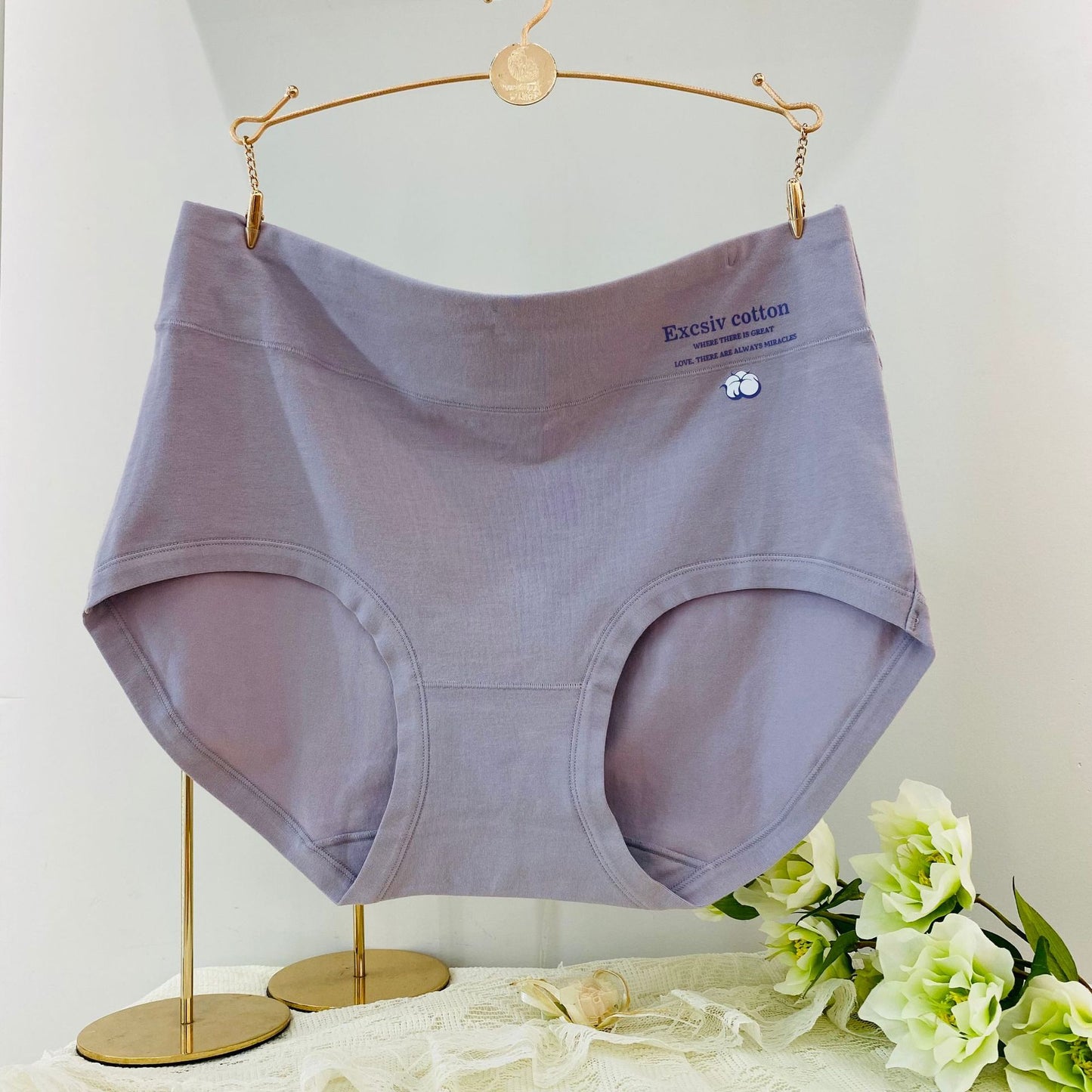 Women's Underwear Cotton Breathable Briefs High Elastic Modal Panties