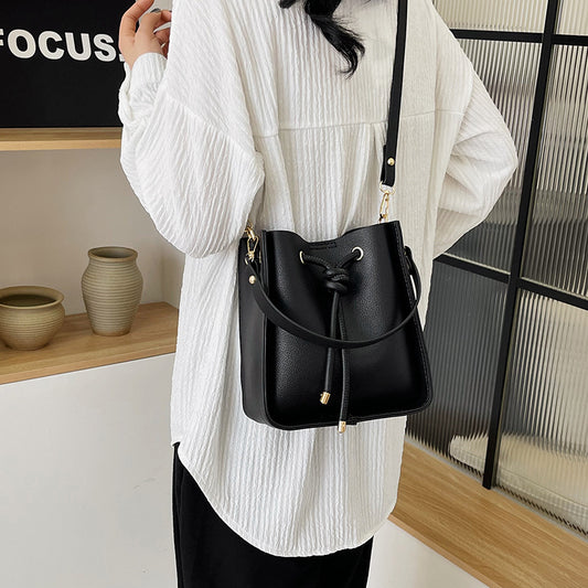Women's Drawstring Material Handmade For Free Tutorial Shoulder Bags