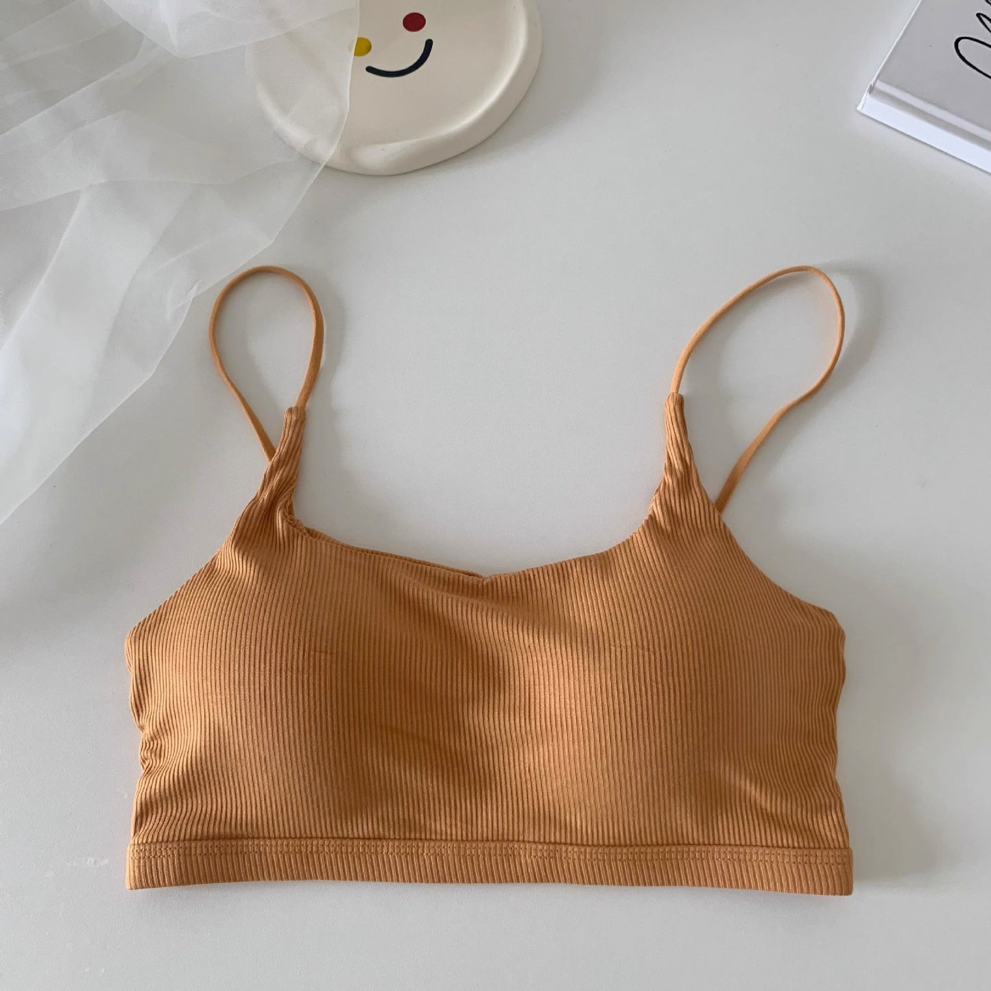 Women's Underwear With Chest Pad One-piece Tube Tanks Camis