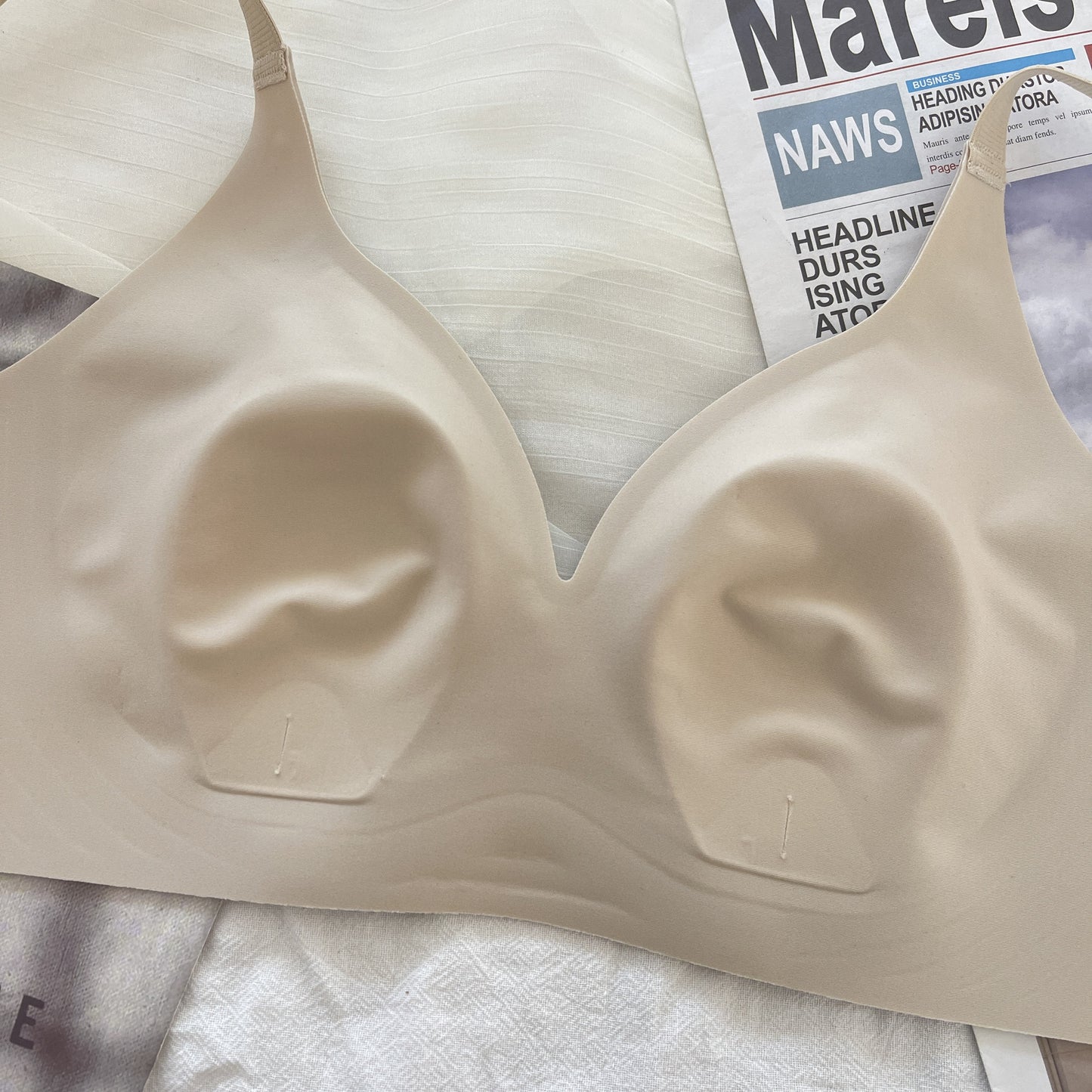Women's Thin Big Breast Slimming Rabbit Mug Lingerie Sets