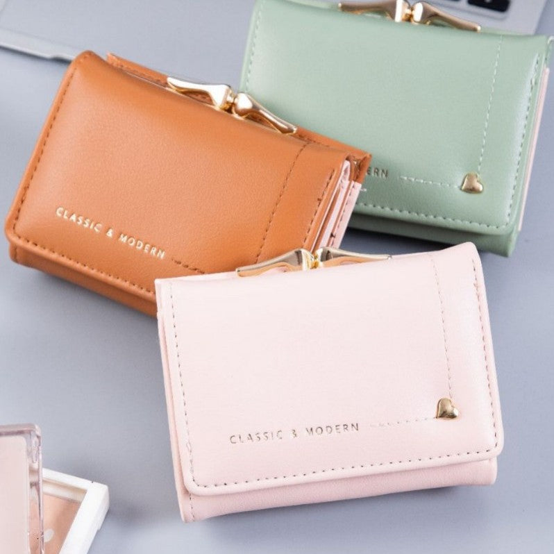 Women's Large Capacity Short Pocket Gifts Ladies Wallet