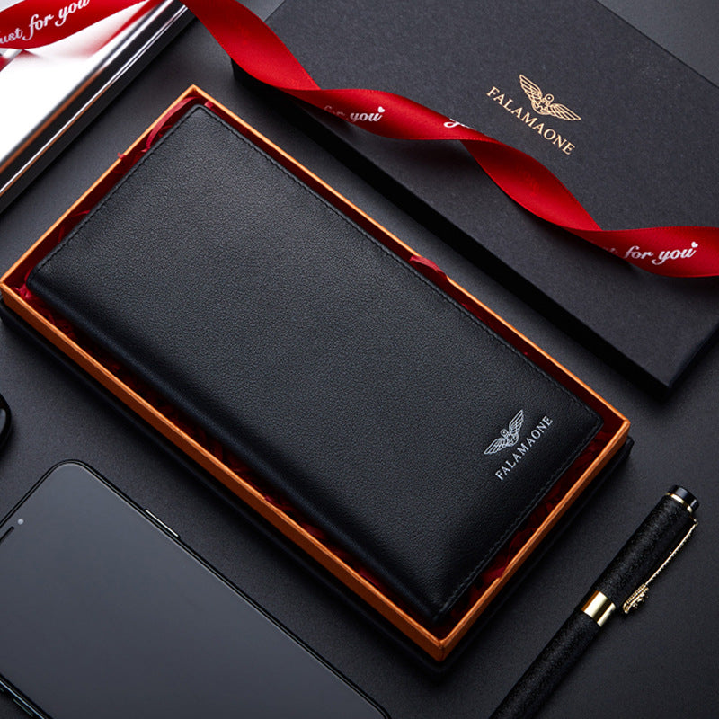Men's Long Type For Father Husband Birthday Boyfriend Men's Wallet