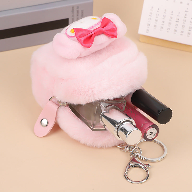 Korean Girly Plush Mini Cartoon Cute Coin Purses