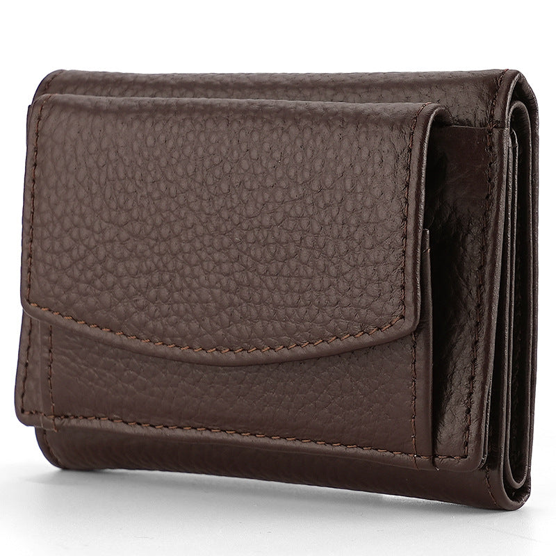 Innovative Women's Graceful Cowhide Short Leather Ladies Wallets