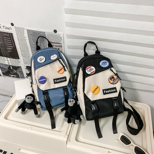 Men's Canvas Large Capacity Trendy Mobile For Bags
