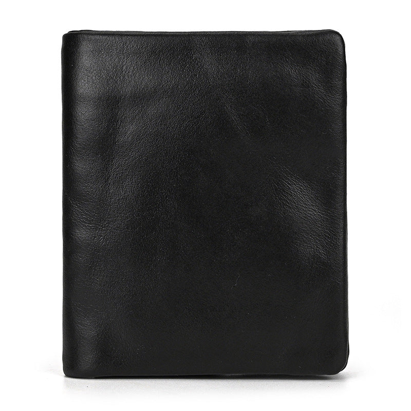 Women's & Men's & Advanced Oily First Layer Cowhide Multiple Purses