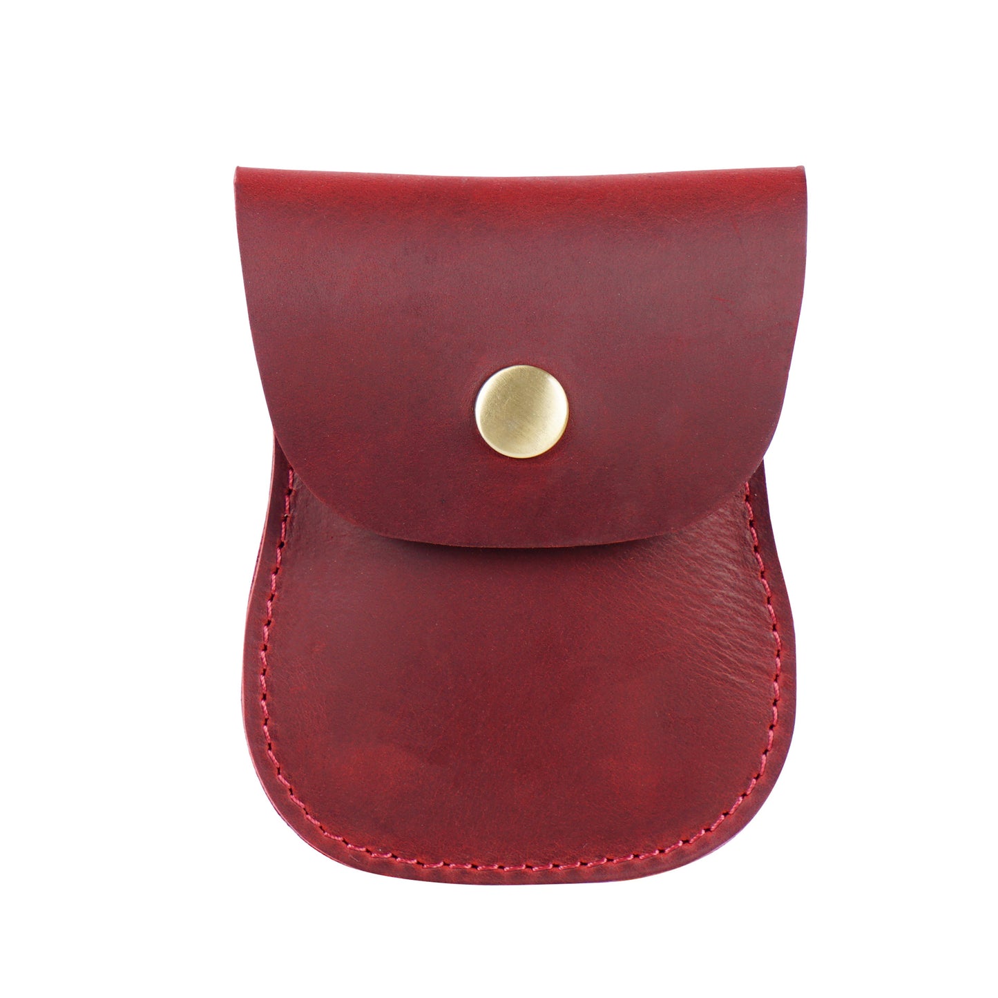 Horse Leather Creative Retro Cowhide Clamp Card Holder
