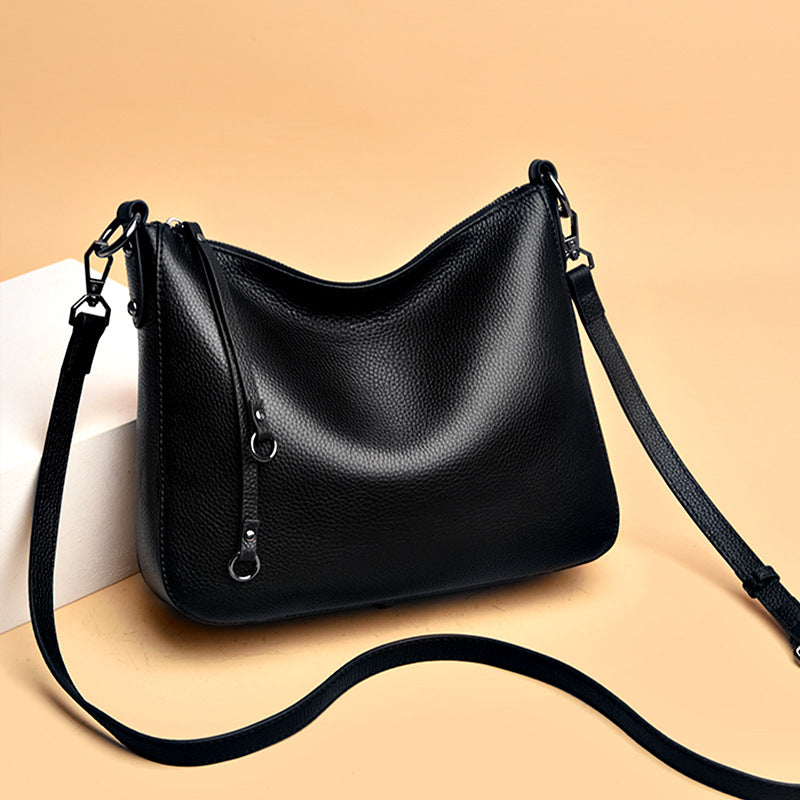 Women's High-grade Large Capacity Genuine Leather Versatile Women's Shoulder Bag