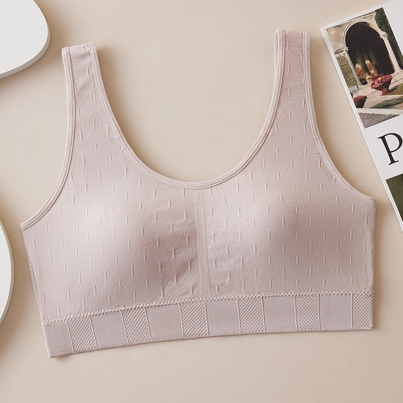 Chest Gather Comfortably Seamless Vest Fat Tanks Camis