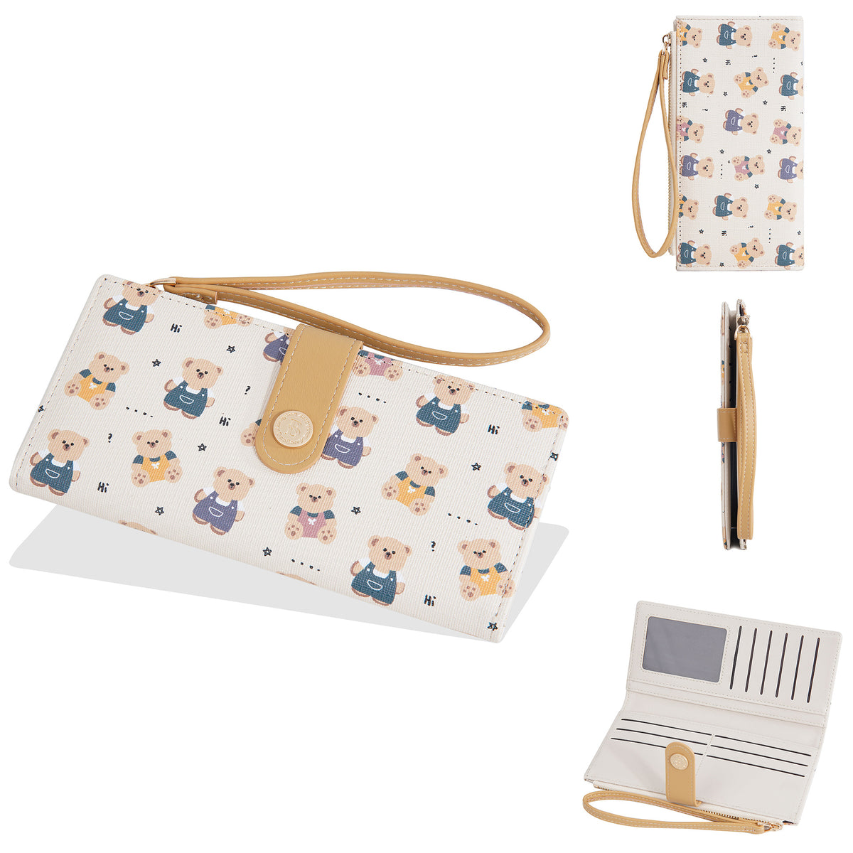 Women's Multiple Slots Portable High Sense Simple Ladies Wallet
