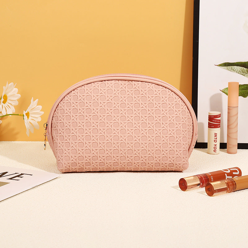 Women's Simple Portable High-grade Storage Waterproof Wash Makeup Bag