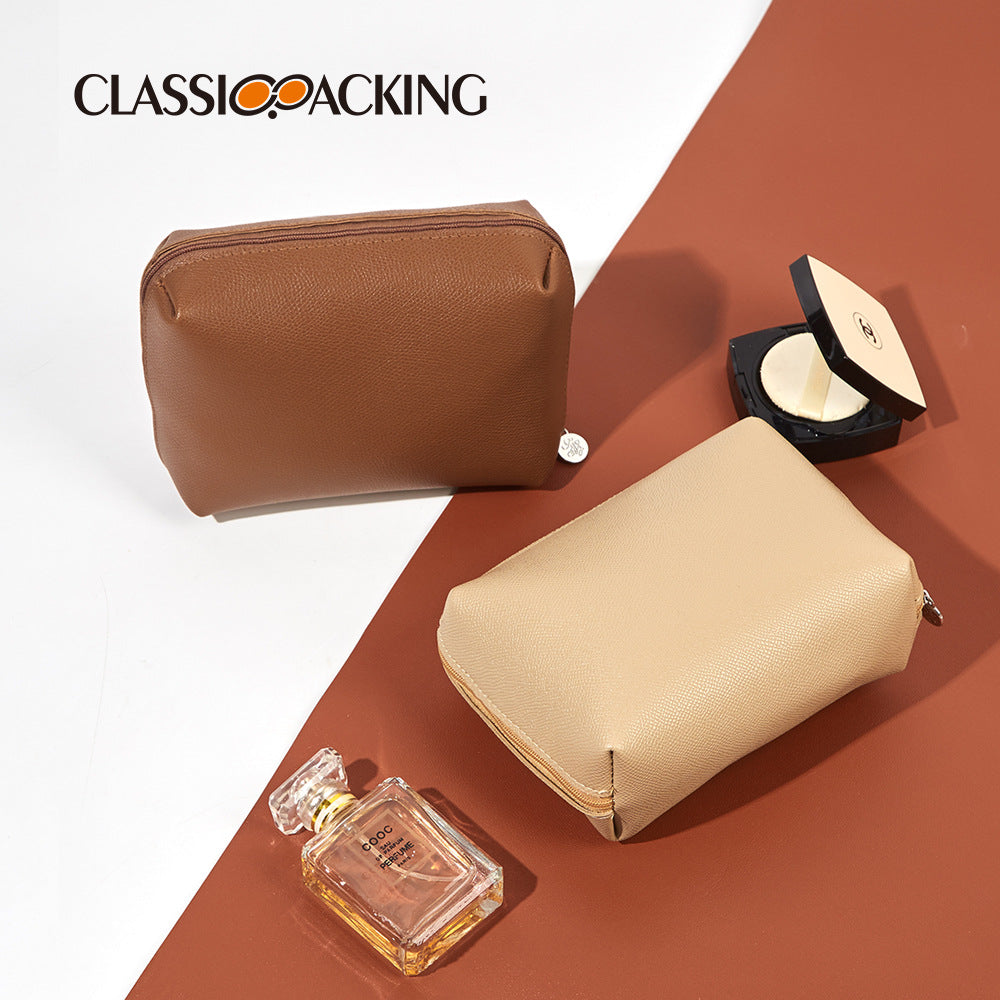 Light Color Hand-held Storage Waterproof Wash Can Be Makeup Bag
