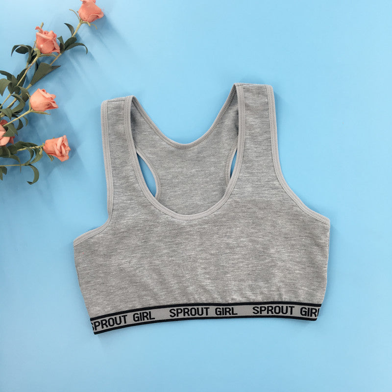 Side Work Back Fashion Teenage Puberty Underwear 2 Without Tanks Camis