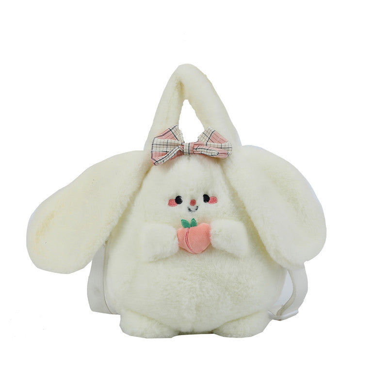 Heart Fur Female Storage Change Prize Crossbody Bags