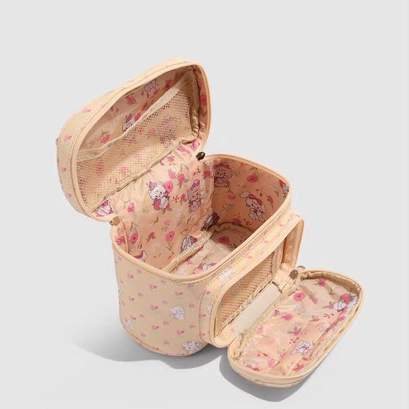 Large Capacity Cartoon Printing Storage Good-looking Makeup Bag