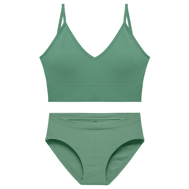 Women's Sexy Small Chest Push Up Base Lingerie Sets