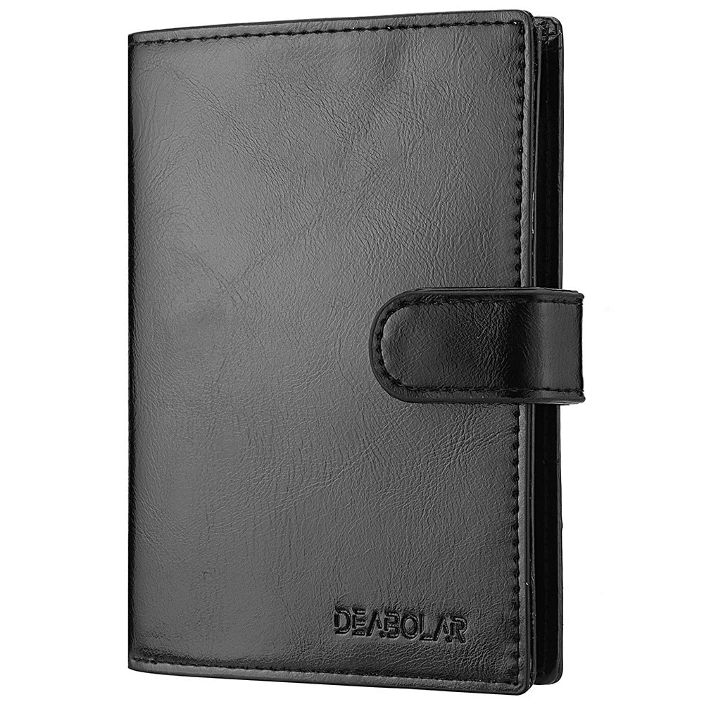 Men's Multifunctional Large Capacity Driving License Fashion Card Holder