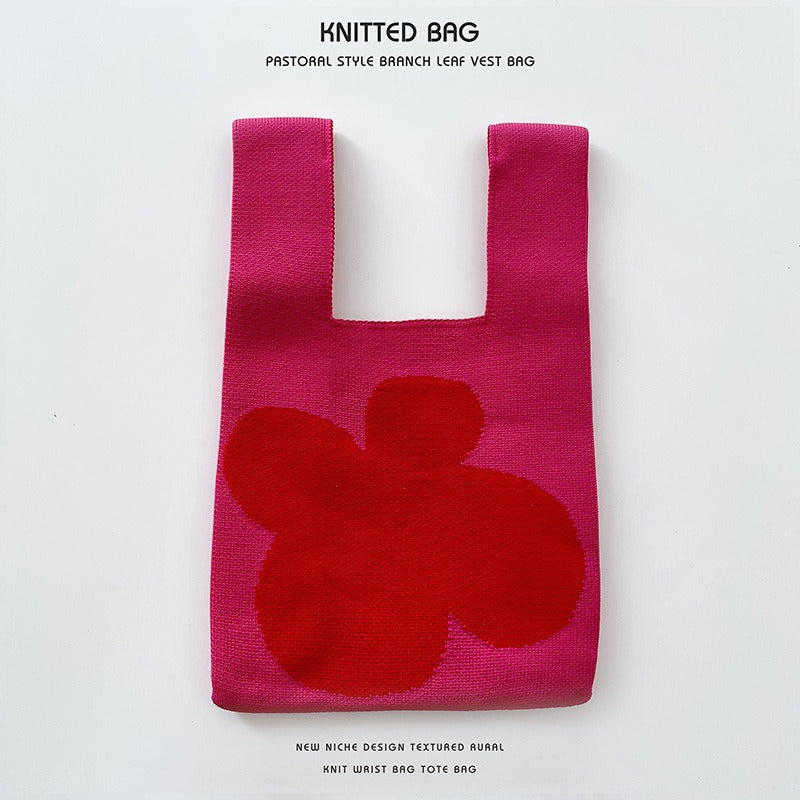 Series Knitted Versatile Large Capacity Commuter Holiday Bags