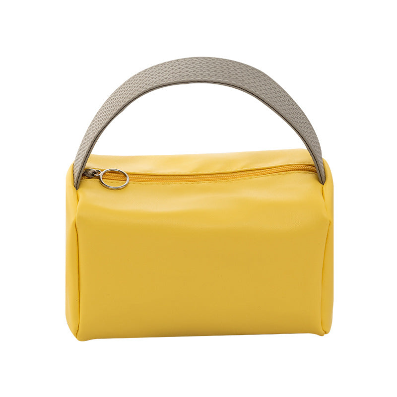 Hand Gift Storage Leather Large Capacity Makeup Bag