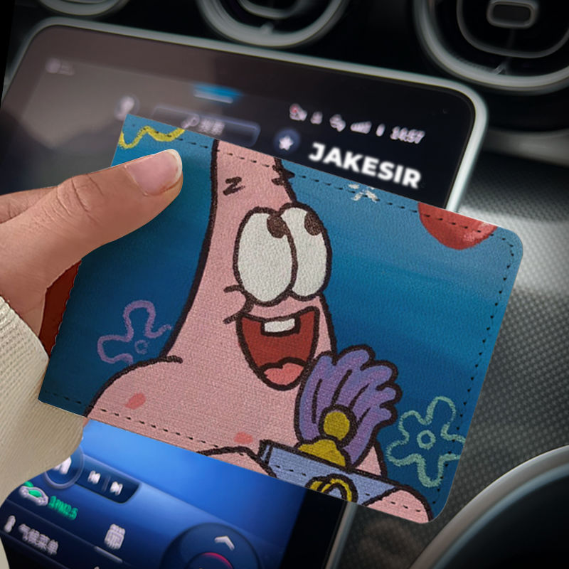 Sponge Star Driving License Protective Cover Motor Card Holder