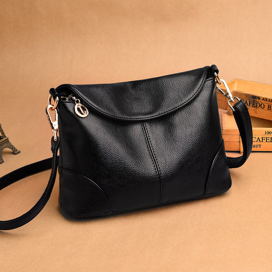 Women's Female Fashion Mother Soft Leather Shoulder Bags