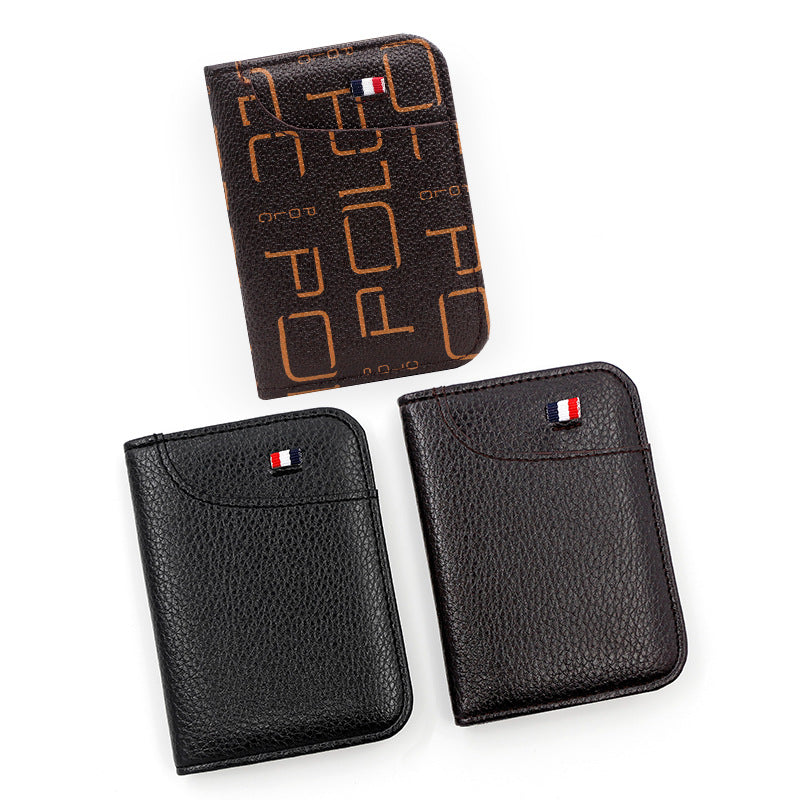 Men's Creative Thin Clamp Cover Fashion Card Holder