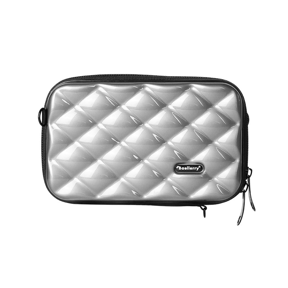 Beautiful Women's Suitcase Hard Shell Storage Cosmetic Bags
