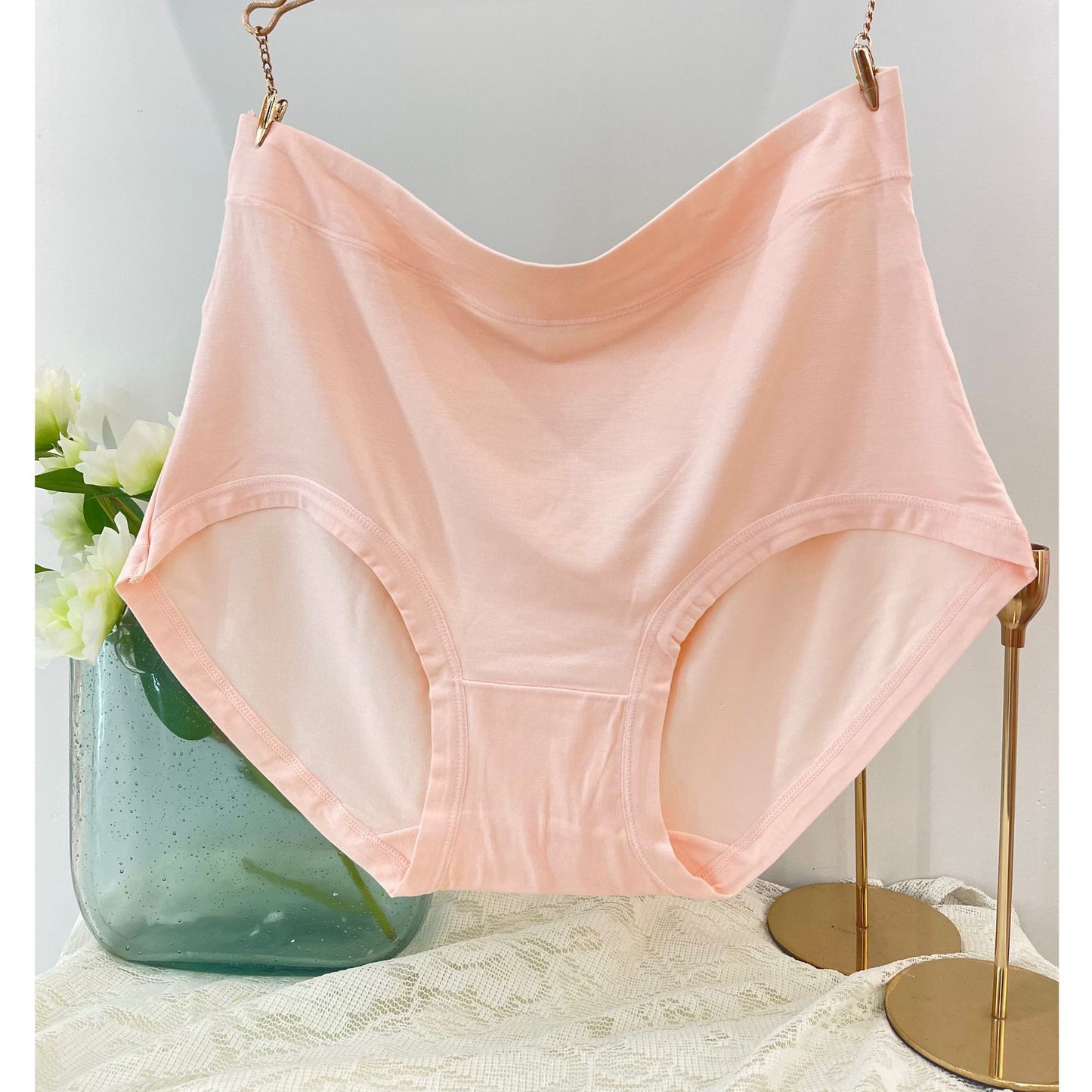 Women's Underwear Cotton Breathable Briefs High Elastic Modal Panties