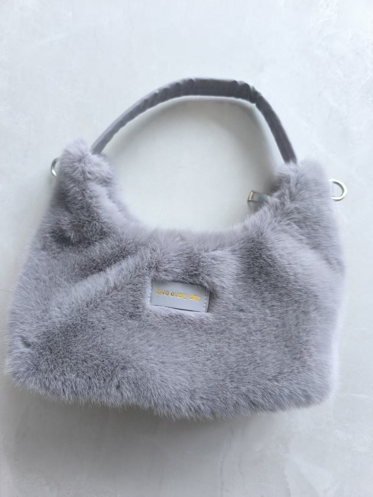 Fashion Exquisite Plush Imitation Fur High Sense Korean Style Women's Shoulder Bag