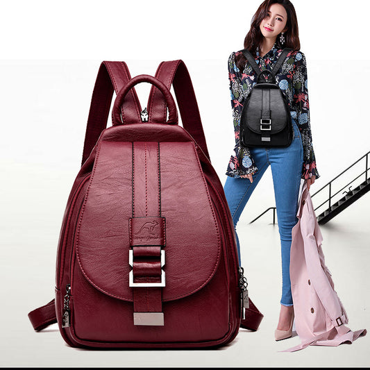 Women's Korean Style Leisure Tourism Fashion Waterproof Backpacks
