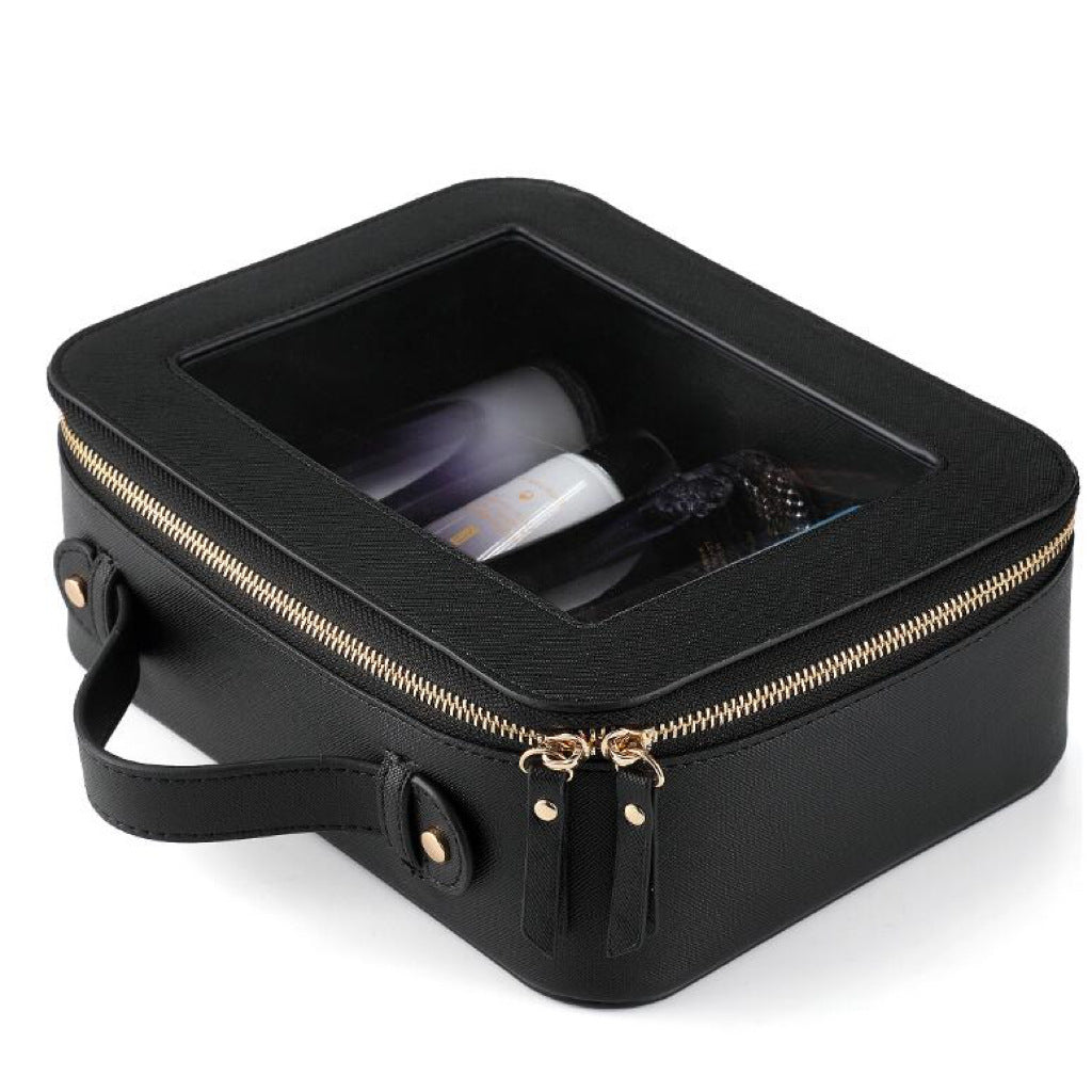 Transparent Essential Wash Large Capacity Storage Makeup Bag